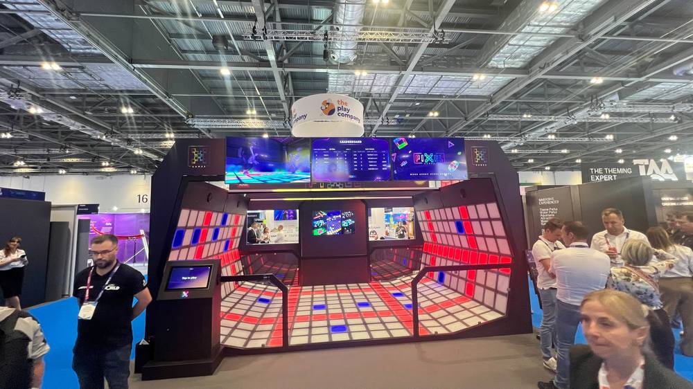 Pixel Games interactive floor